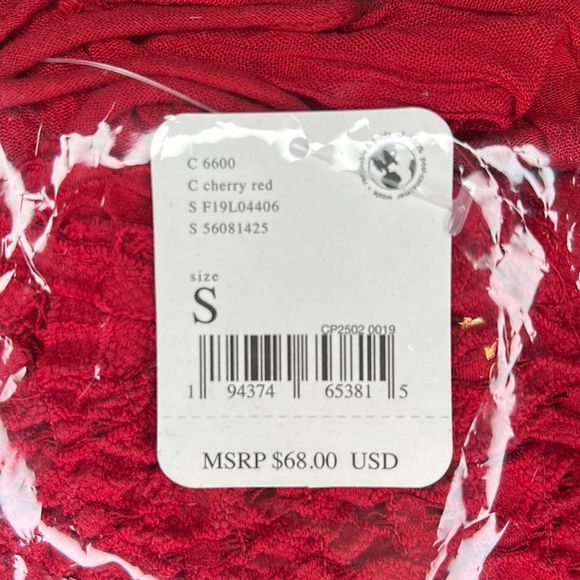 FREE PEOPLE | Adella Cami in Cherry Red - Picture 3 of 3